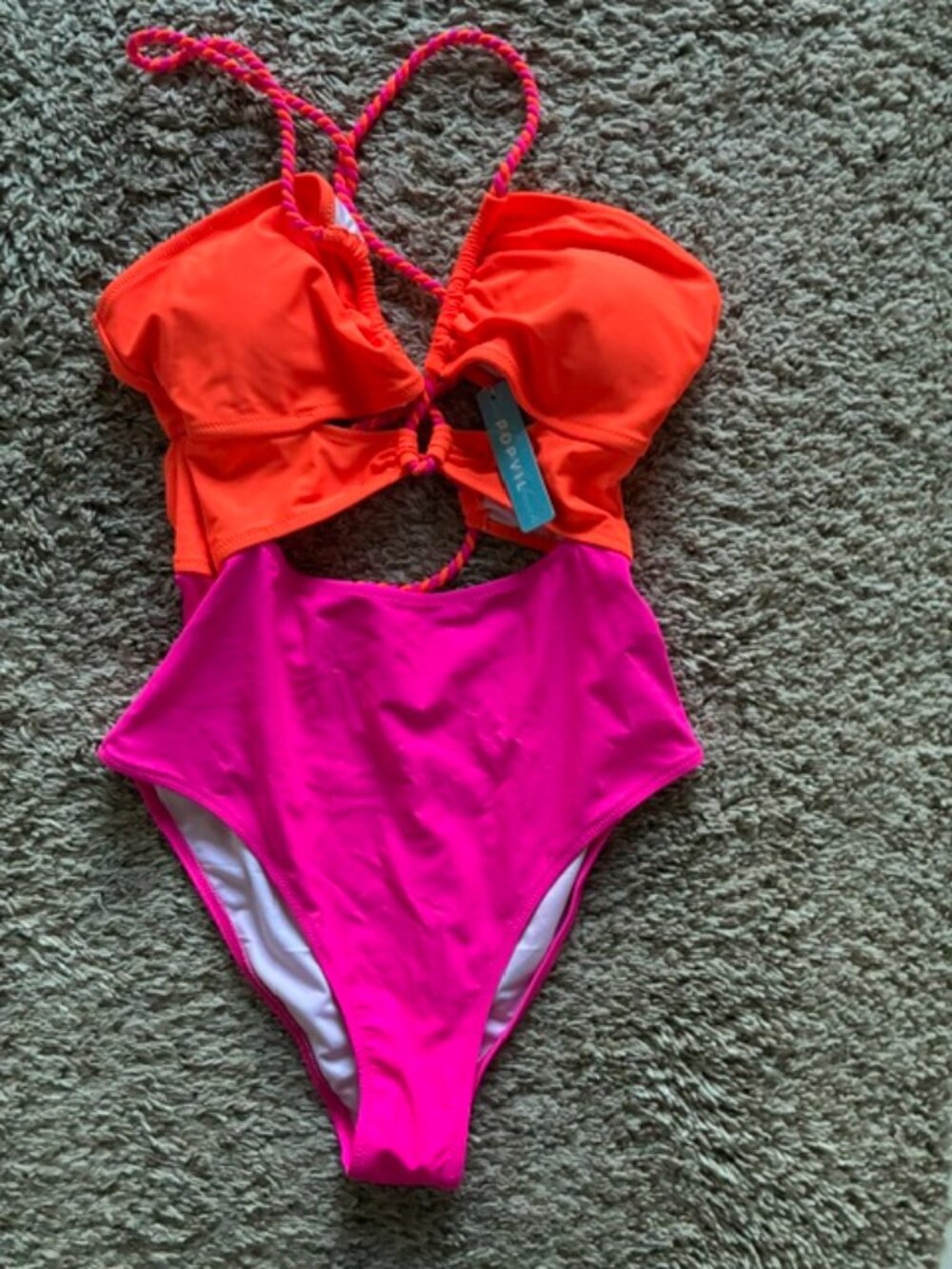 Popvil NWT one piece swimming suit, Medium